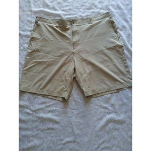Ben Hogan Men's Performance Golf Shorts Size 46 Light Brown Big and Tall